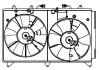 Електровентилятор охолодження з кожухом (2 вент.) Mazda CX-7 (06-) (LFK 2507) Luzar LFK2507 (фото 3)