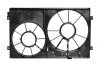 Диффузор радіатора (тільки кожух) Skoda Octavia A5/VW Golf V (03-) (Brose) (LFS 18K2) Luzar LFS18K2 (фото 1)