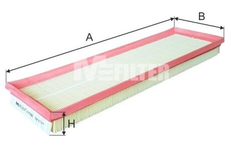 Фільтр повітряний M-FILTER K 7098