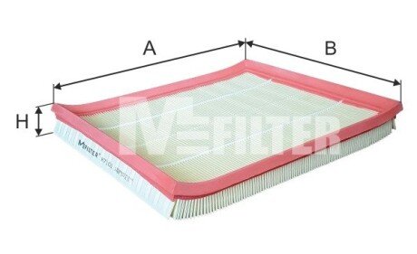 Фільтр повітряний M-FILTER K 7101