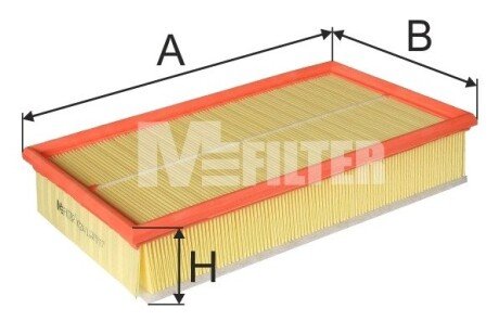 Фільтр повітряний T5 03- (з прослойкою) M-FILTER K 724/1