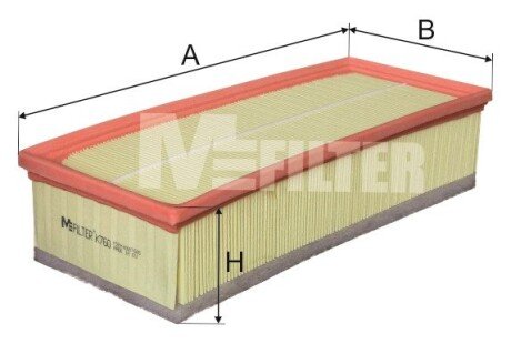 Фільтр повітряний M-FILTER K 760