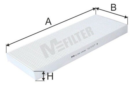 Фільтр салону Scudo/Expert 04-07 M-FILTER K 9048 (фото 1)