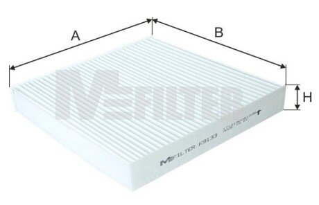 Фільтр салону M-FILTER K 9133