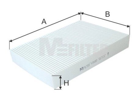 Фільтр салона M-FILTER K 9183