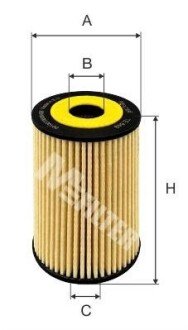 Фільтр оливний M-FILTER TE 649