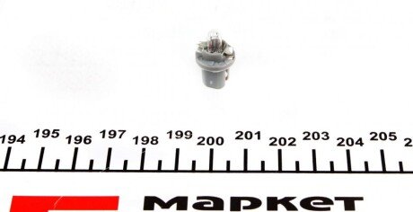 Автолампа B2,4W B8,5d 1,2 W прозрачная MAGNETI MARELLI 003724100000 (фото 1)