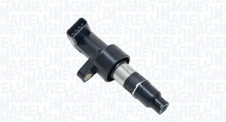 JAGUAR котушка запалювання X-Type, S-Type, XF, 2,5-3,0 -09 MAGNETI MARELLI 060717226012 (фото 1)