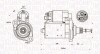 Стартер Audi A3 1.8 96-03/Ford Galaxy I 2.0i 95-06/Seat Ibiza II 2.0 i 16V (1.1kw) (z=10) MAGNETI MARELLI 063720619010 (фото 1)