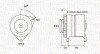 Генератор FORD FIESTA II -93 MAGNETI MARELLI 063735060010 (фото 1)