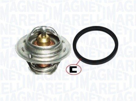 FORD термостат з прокладкою t-82C Fiesta V 01-, Focus II 04-, Mazda 2 03- MAGNETI MARELLI 352317100320