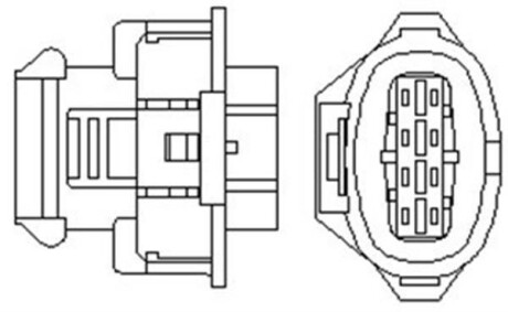 OPEL лямбда-зонд Astra G/H, Vectra B/C, Omega B, Corsa C, Zafira MAGNETI MARELLI 466016355032 (фото 1)