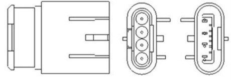 FORD Кисневий датчик (лямбда-зонд) KA II 1.2 08-, LANCIA, FIAT MAGNETI MARELLI 466016355161 (фото 1)