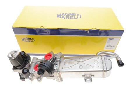 Радіатор рециркуляції ВГ з клапаном EGR VW 1.6/2.0TDI 09- (EV060) MAGNETI MARELLI 571822112060 (фото 1)