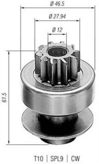 RENAULT бендикс R18/25 Master, Trafic 2,1D/TD MAGNETI MARELLI 940113020165