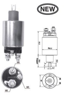 Втягуюче реле стартера MAGNETI MARELLI 940113050539