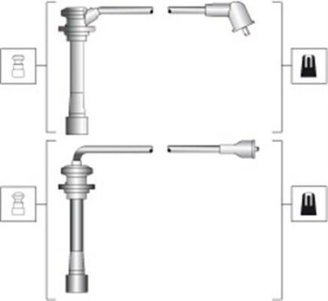 Комплект проводів запалення MAGNETI MARELLI 941318111278