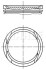 Поршень MAHLE / KNECHT 0100502 (фото 1)
