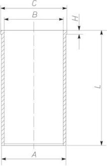 Гільза MAHLE / KNECHT 021 WV 34 00 (фото 1)