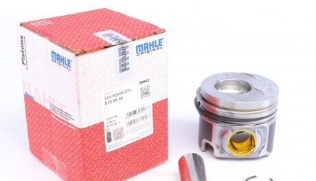 Поршень з кільцями VW 81.01 2.0TDI BPW/BMM/BMP/BSS/BWW/CBHA (CYL 1-2) (MAHLE) MAHLE / KNECHT 028 06 00