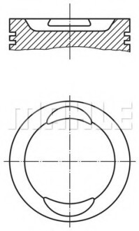 A_Поршень Mahle VW MAHLE / KNECHT 0297302