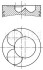 Поршень MAHLE / KNECHT 4562400 (фото 1)