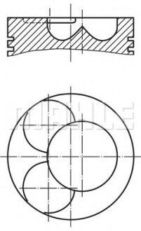 Поршень MAHLE / KNECHT 4562400