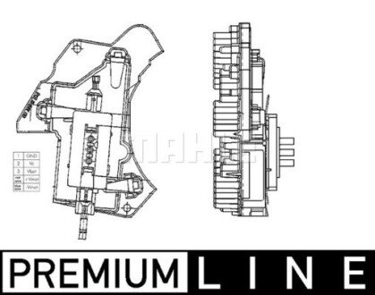 Блок управління обігрівачем Mercedes W202, W210 MAHLE / KNECHT ABR 24 000P