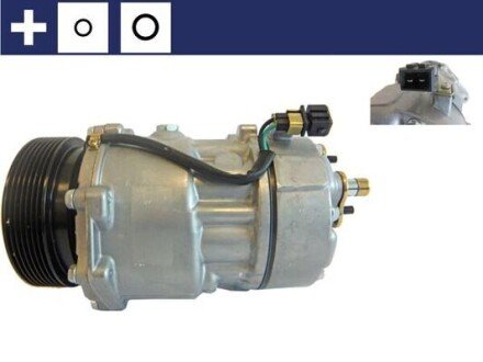 Компресор кондиціонера VW Golf IV 1.4-2.8 97-06 MAHLE / KNECHT ACP 372 000S