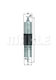 Фільтр паливний MAHLE / KNECHT KL1041
