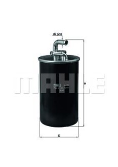 Фільтр паливний MAHLE / KNECHT KL775