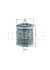 Фiльтр паливний DB Actros 1831,-1843; AXOR 1835-18 MAHLE / KNECHT KX38 (фото 1)