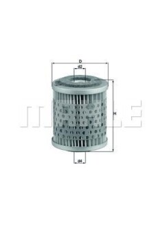 Фiльтр паливний DB Actros 1831,-1843; AXOR 1835-18 MAHLE / KNECHT KX38