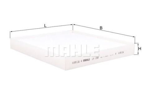 Фільтр салону MAHLE / KNECHT LA1399