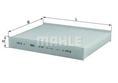 Фільтр салону MAHLE / KNECHT LA169