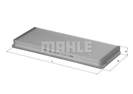 Фільтр салону MAHLE / KNECHT LA196