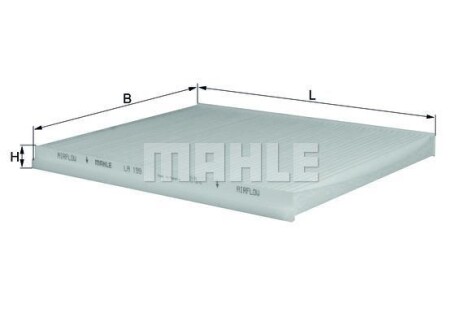 Фільтр салону MAHLE / KNECHT LA199