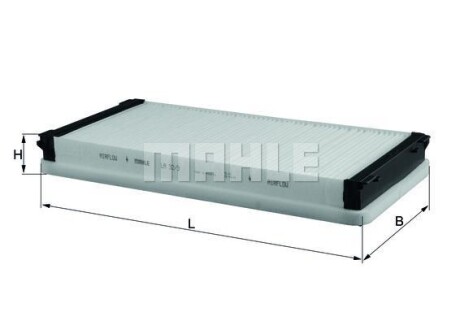 Фільтр салону MAHLE / KNECHT LA323