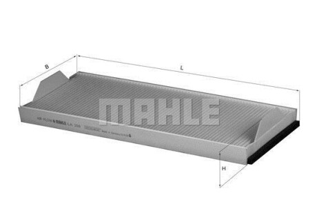 Фільтр салону MAHLE / KNECHT LA358