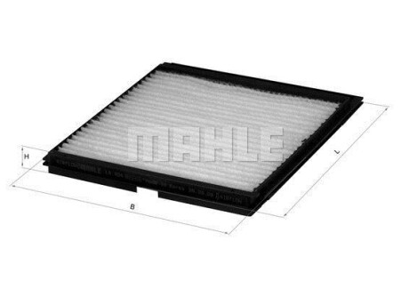 Фільтр салону MAHLE / KNECHT LA404