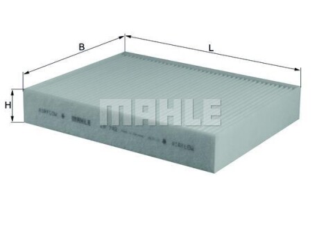 Фільтр салону MAHLE / KNECHT LA742