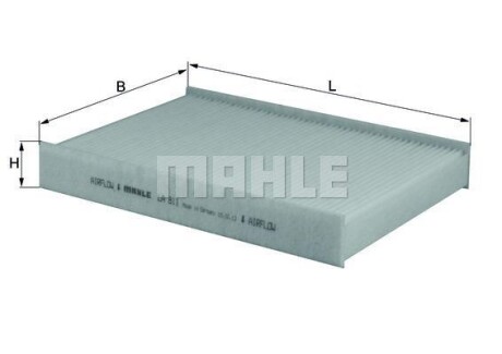 Фільтр салону MAHLE / KNECHT LA811