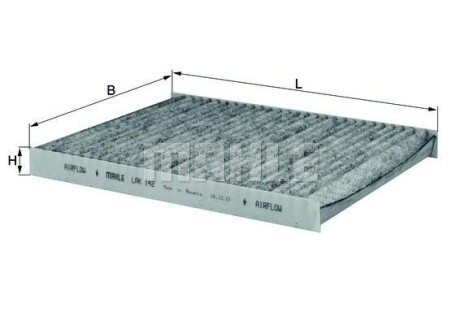 Фільтр салону MAHLE / KNECHT LAK142