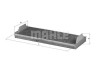 Фільтр салону Mahle MAN MAHLE / KNECHT ="LAK154" (фото 1)