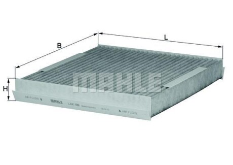 Фільтр салону MAHLE / KNECHT LAK189