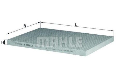 Фільтр салону MAHLE / KNECHT LAK36