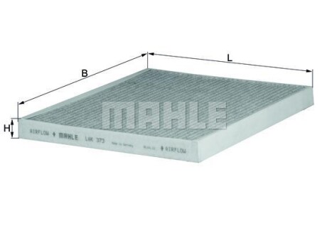 Фільтр салону MAHLE / KNECHT LAK373