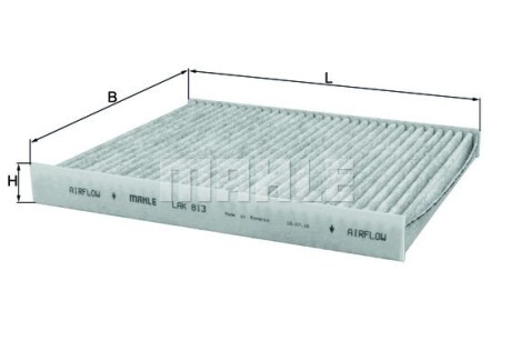 Фільтр салону MAHLE / KNECHT LAK813