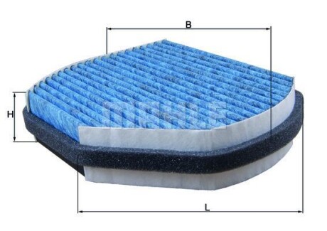 Фільтр салону MAHLE / KNECHT LAO37