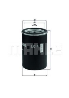 Фільтр повітряний MAHLE / KNECHT LC4